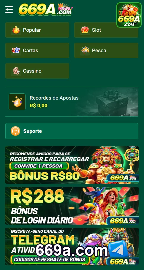 Usuário realizando um depósito acessível no 669a.com